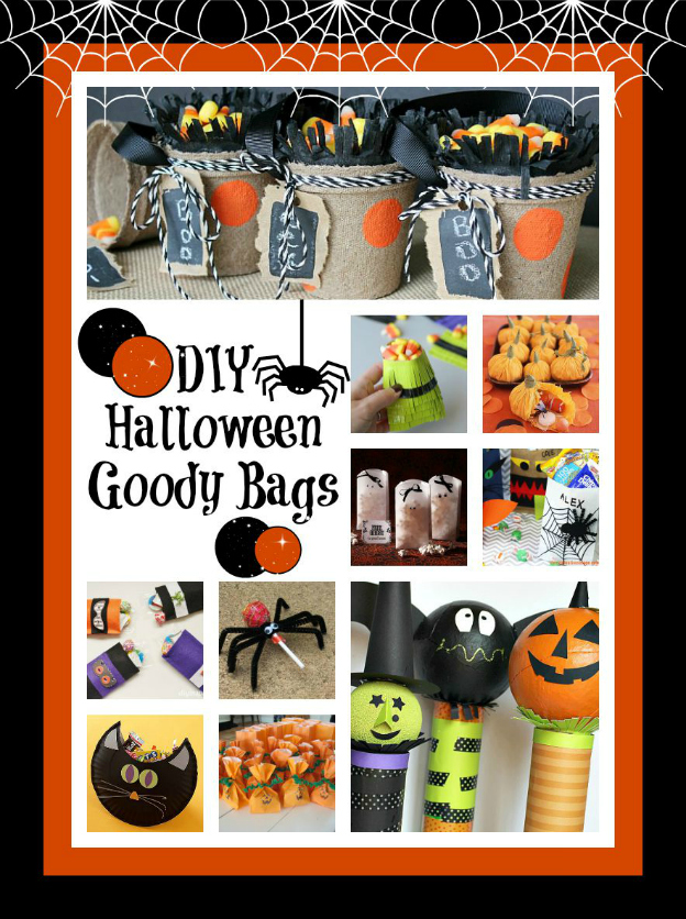 Creative Halloween Birthday Party Goodie Bags