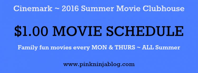 Cinemark Summer Banner