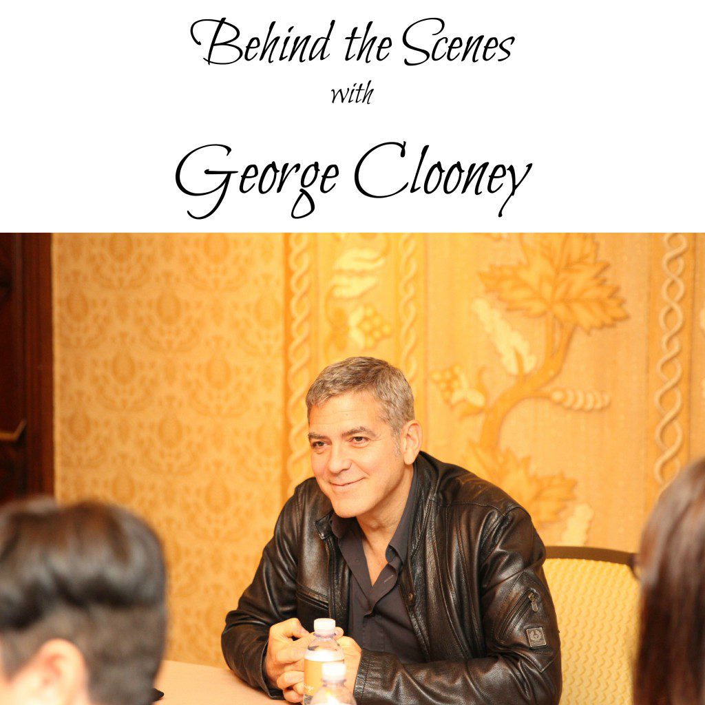 George Behind the Scenes