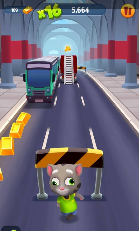 Talking Tom Gold Run