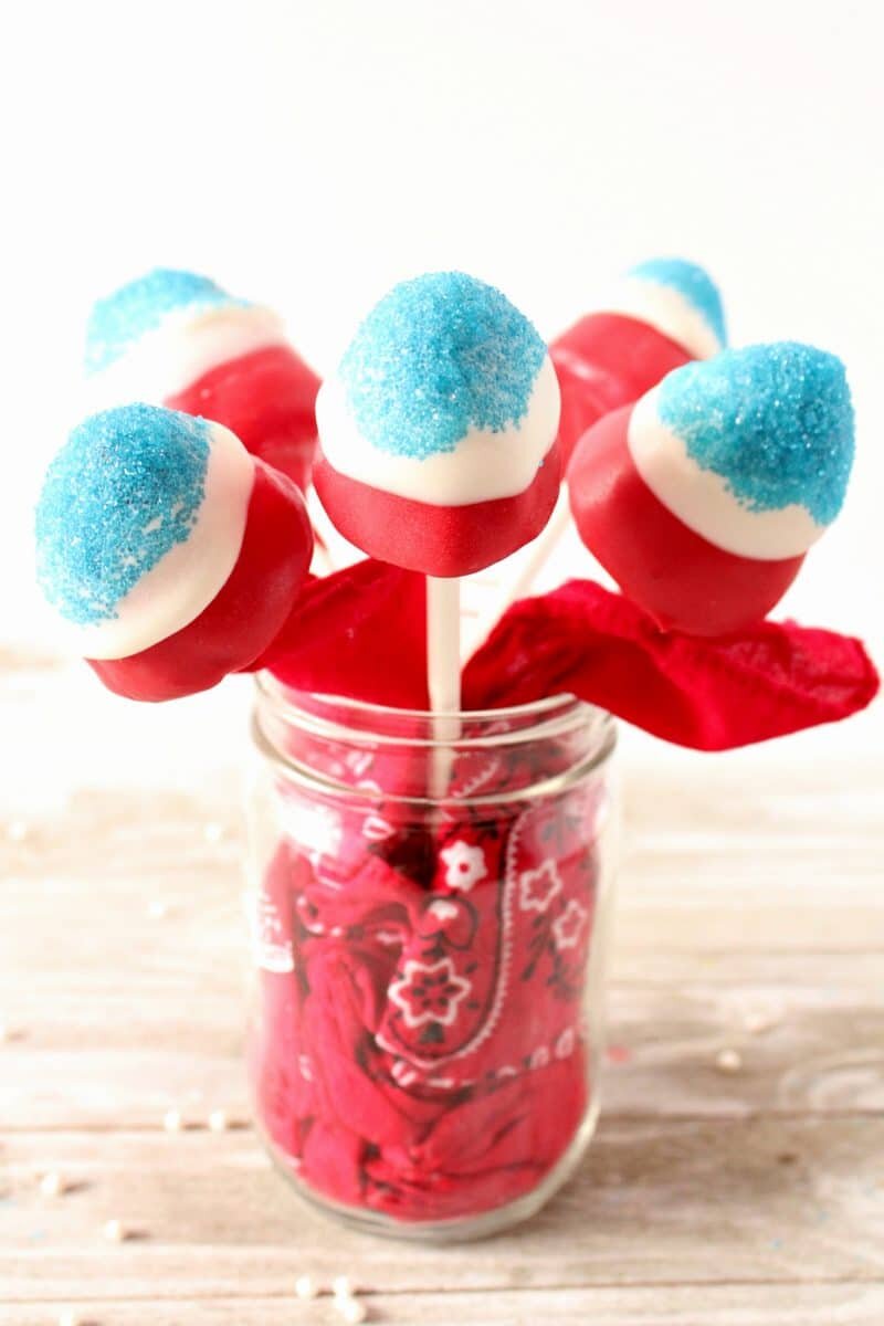 Strawberry Pops