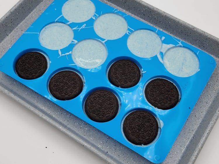 Oreos in the mold