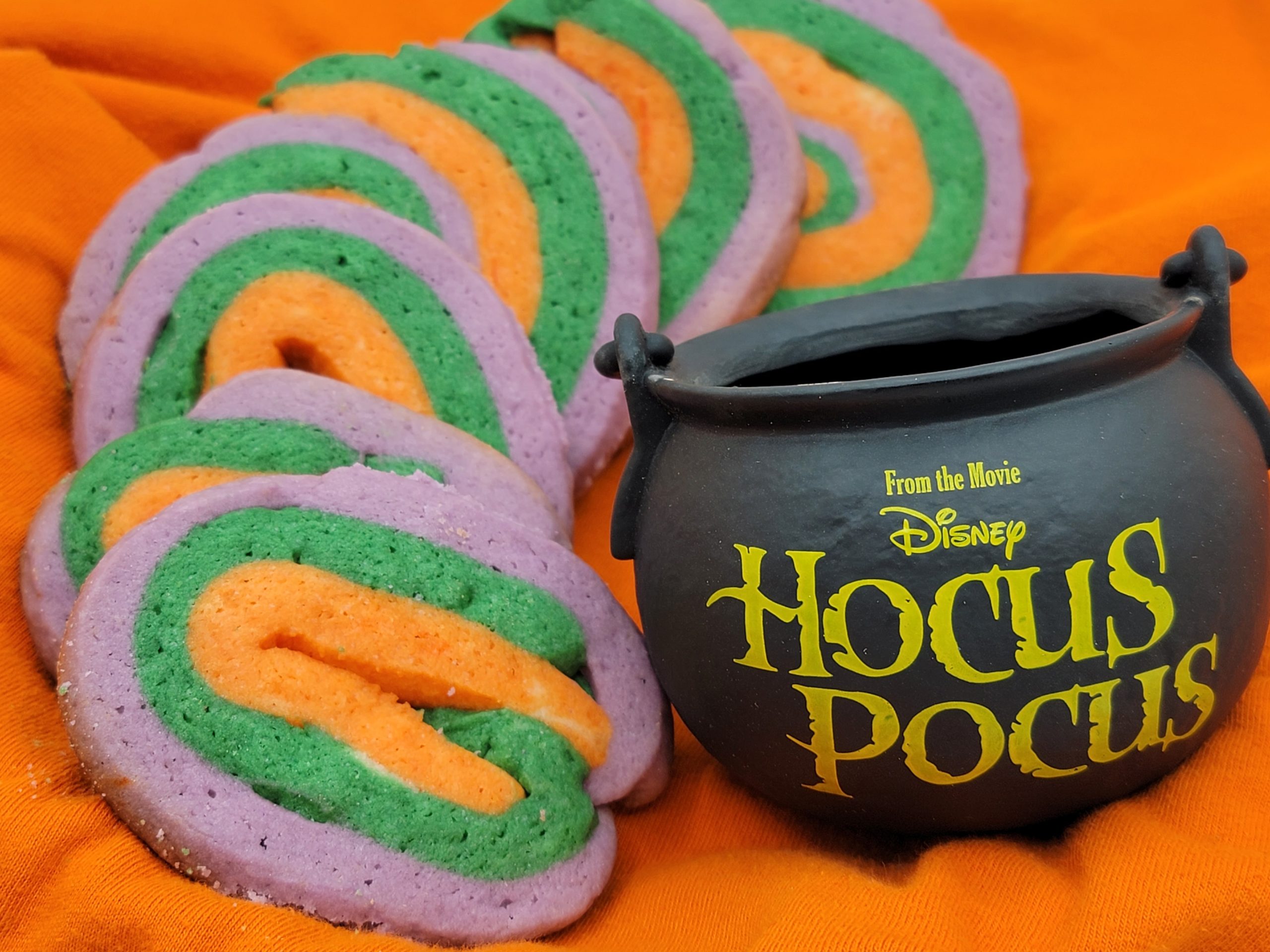 Hocus Pocus Pinwheel Cookies
