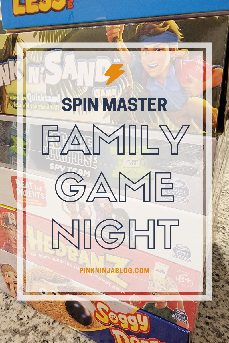 Family Game Night with Spin Master - Pink Ninja Blog