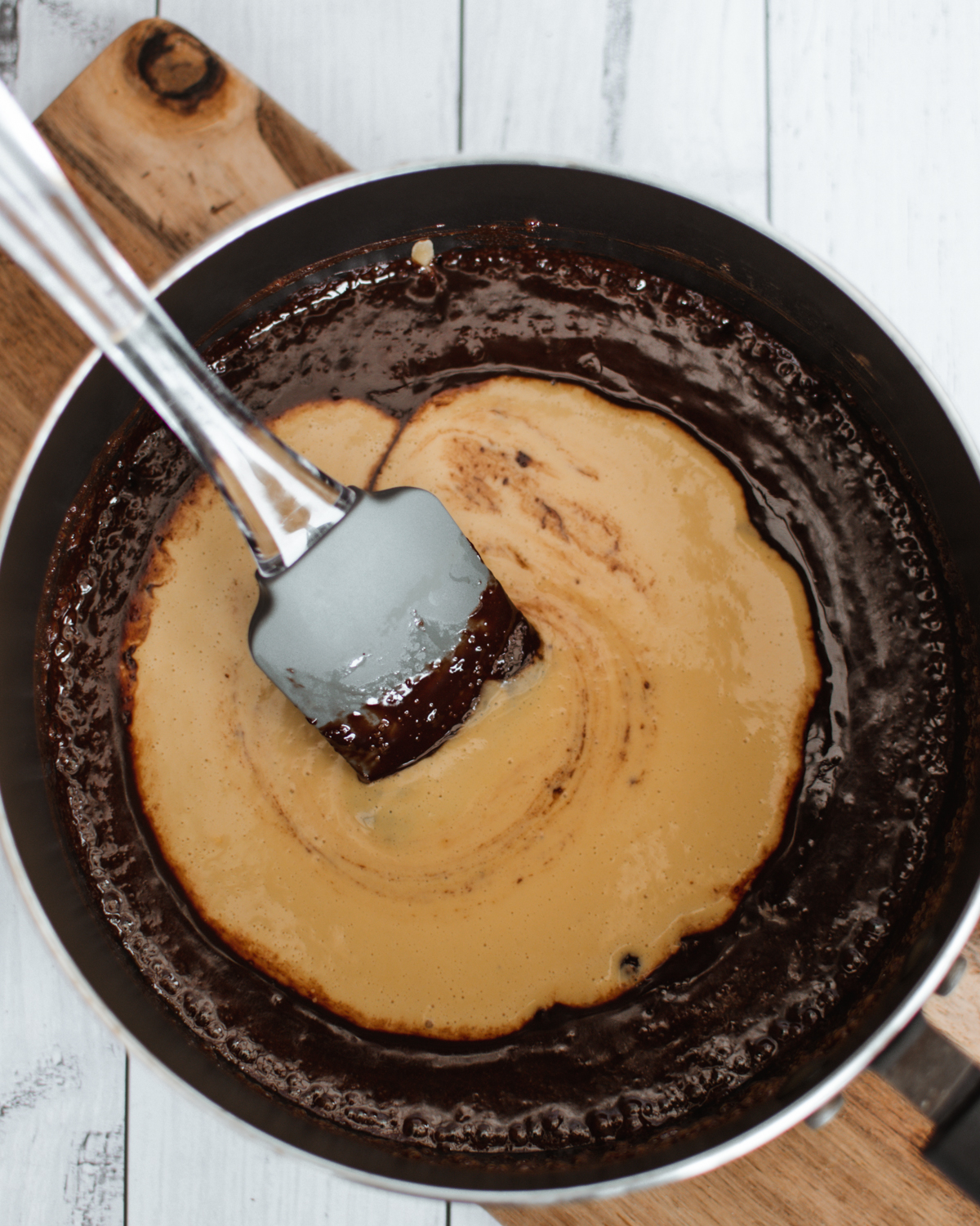 Chocolate and Chickpea Mixture