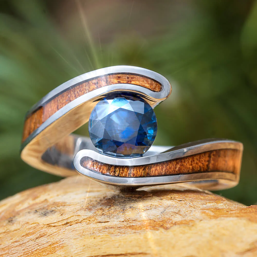 Wood Engagement Ring