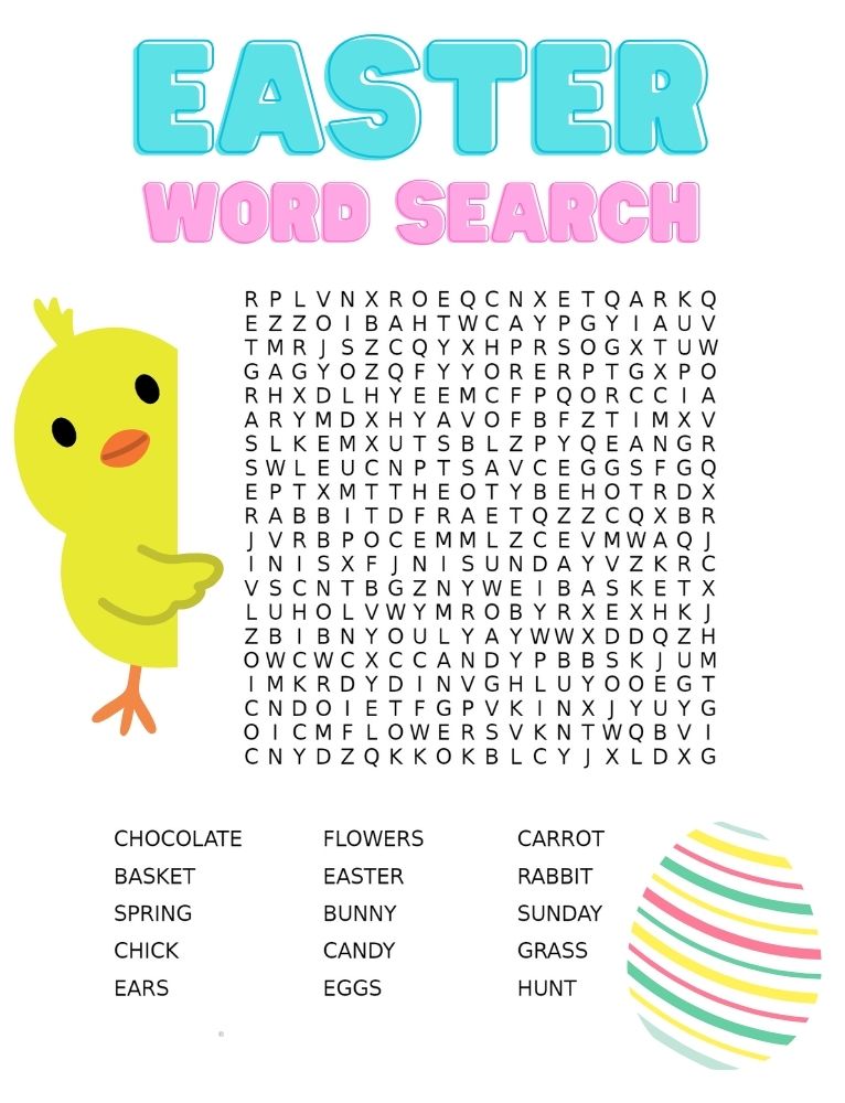 Easter Word Search