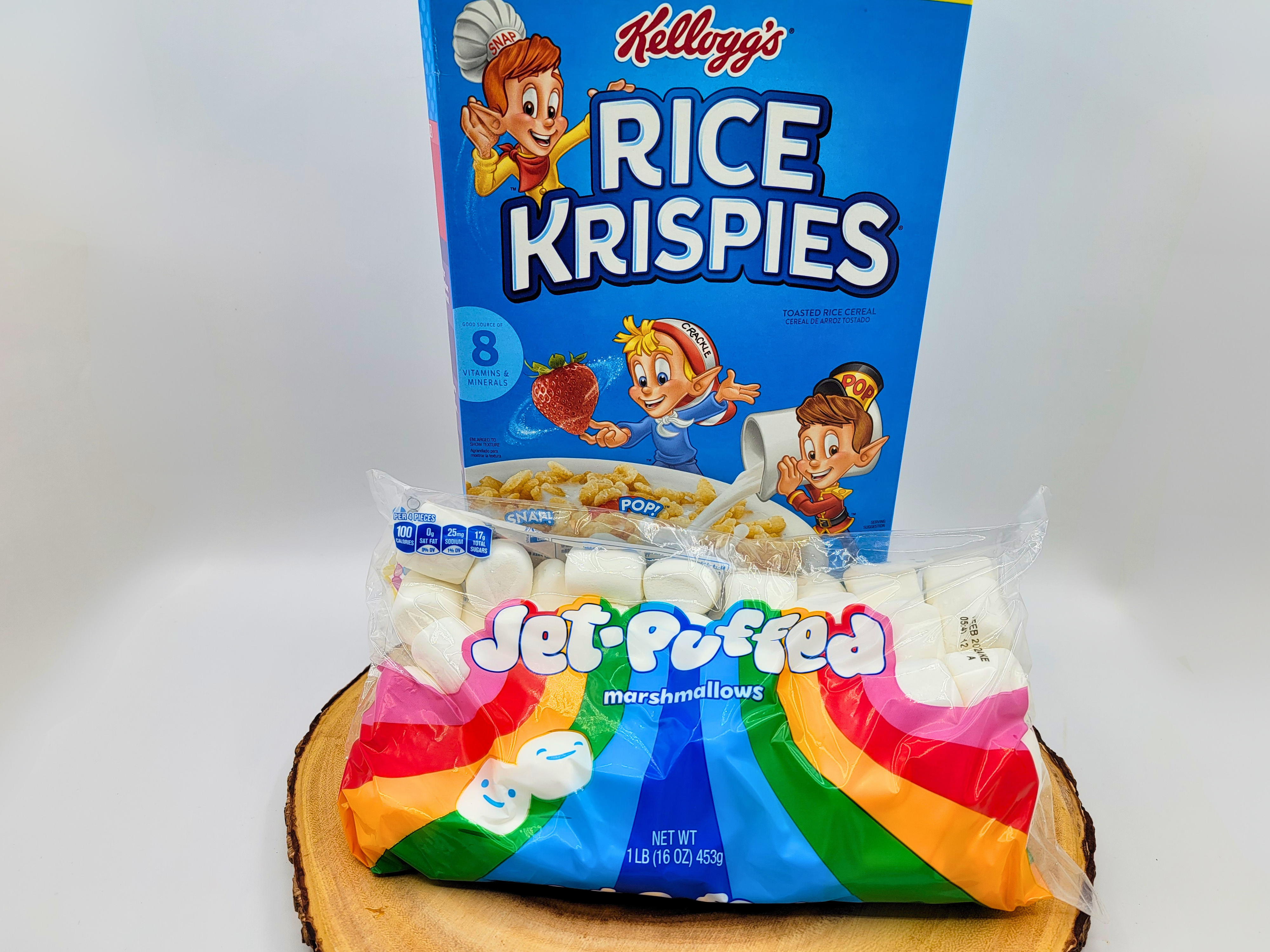 GHOST Rice Krispie Treats WHAT YOU NEED