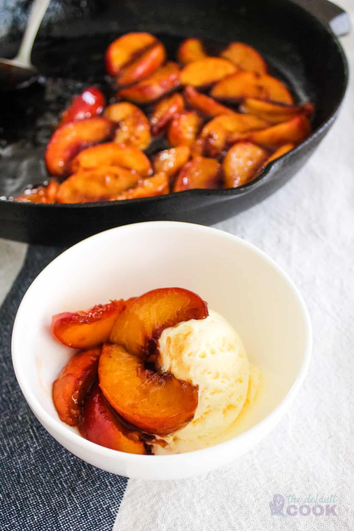 Caramelized Peaches