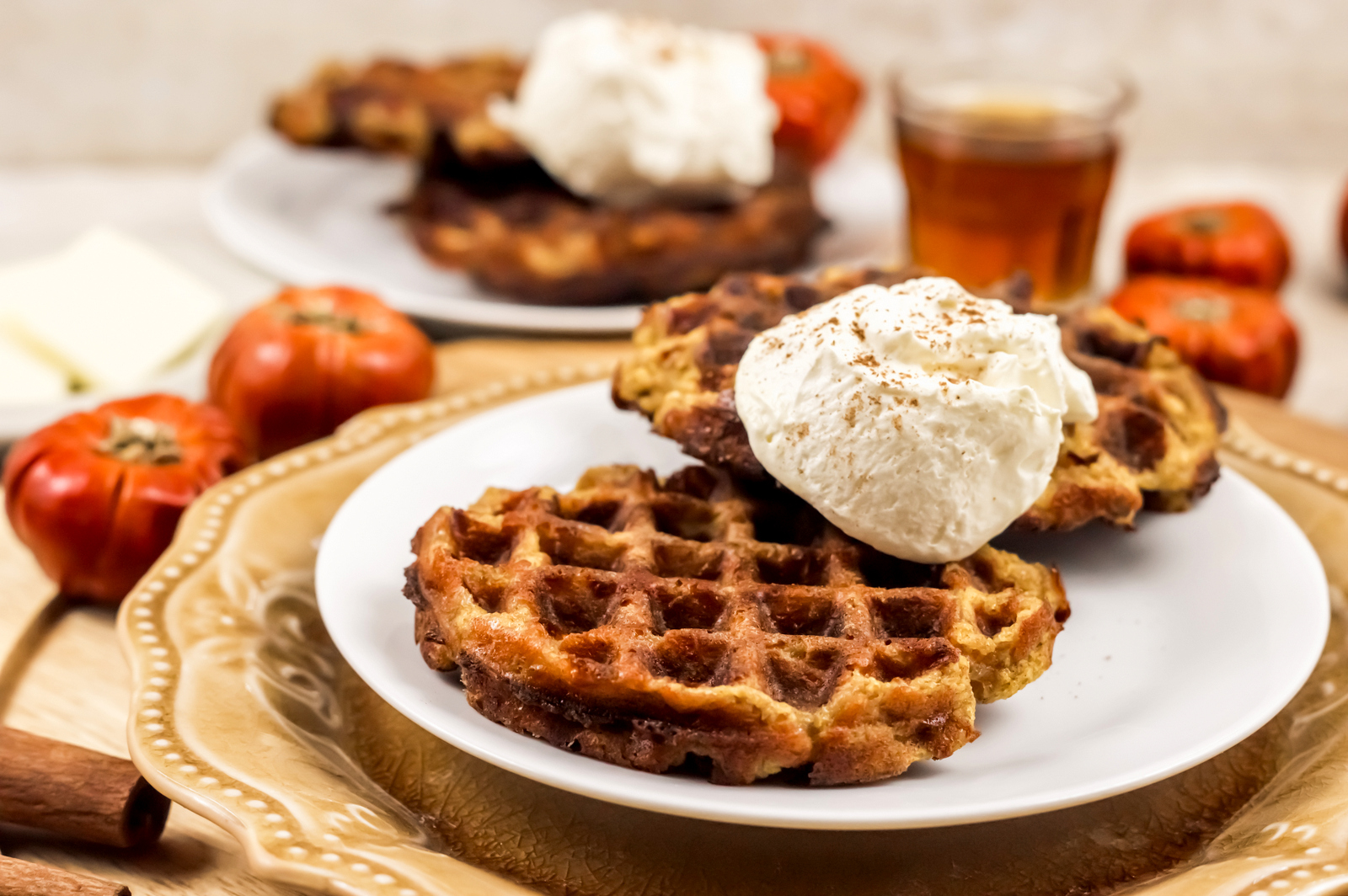 Keto Pumpkin Chaffle