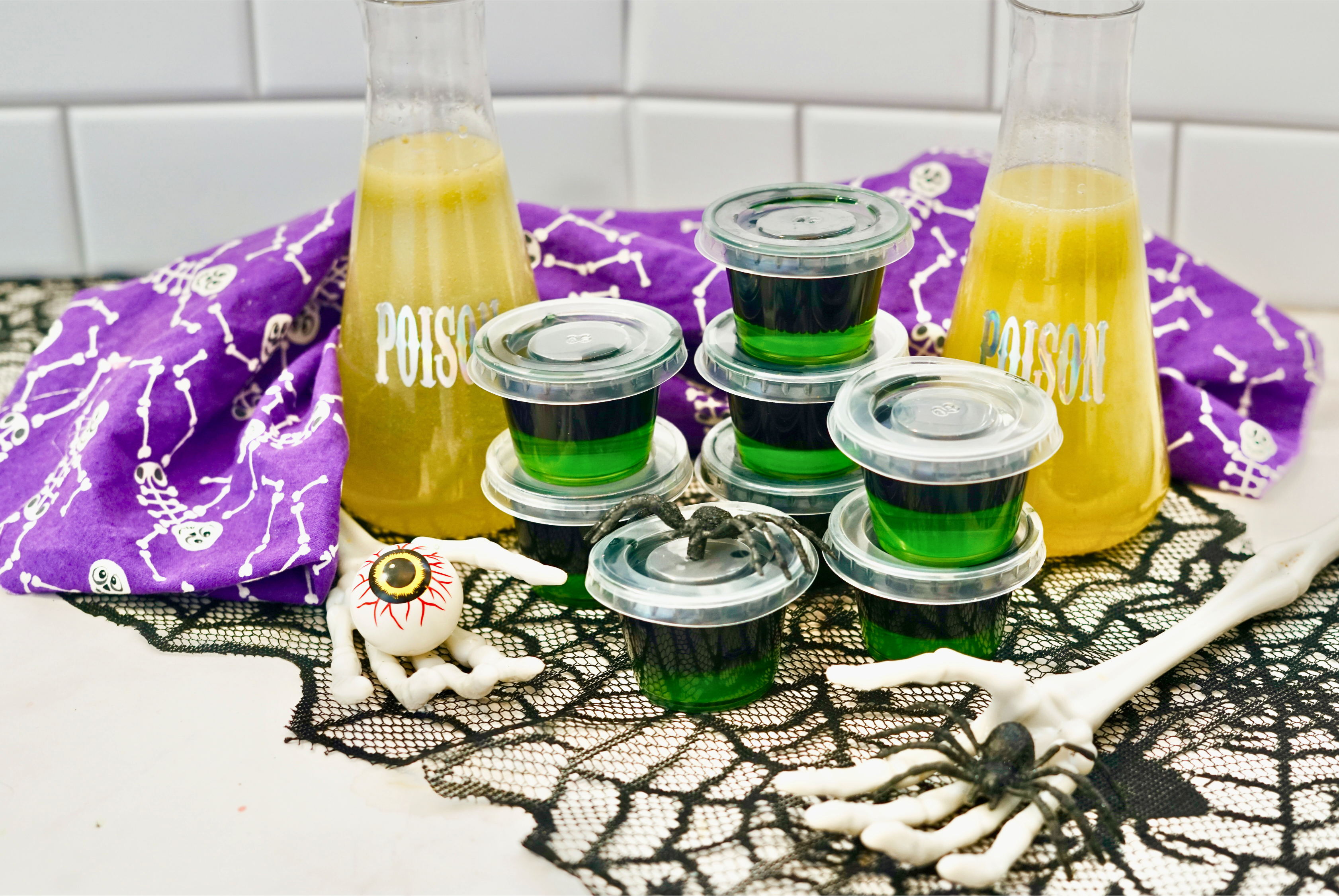 Poison Apple Jell-O Shots HERO