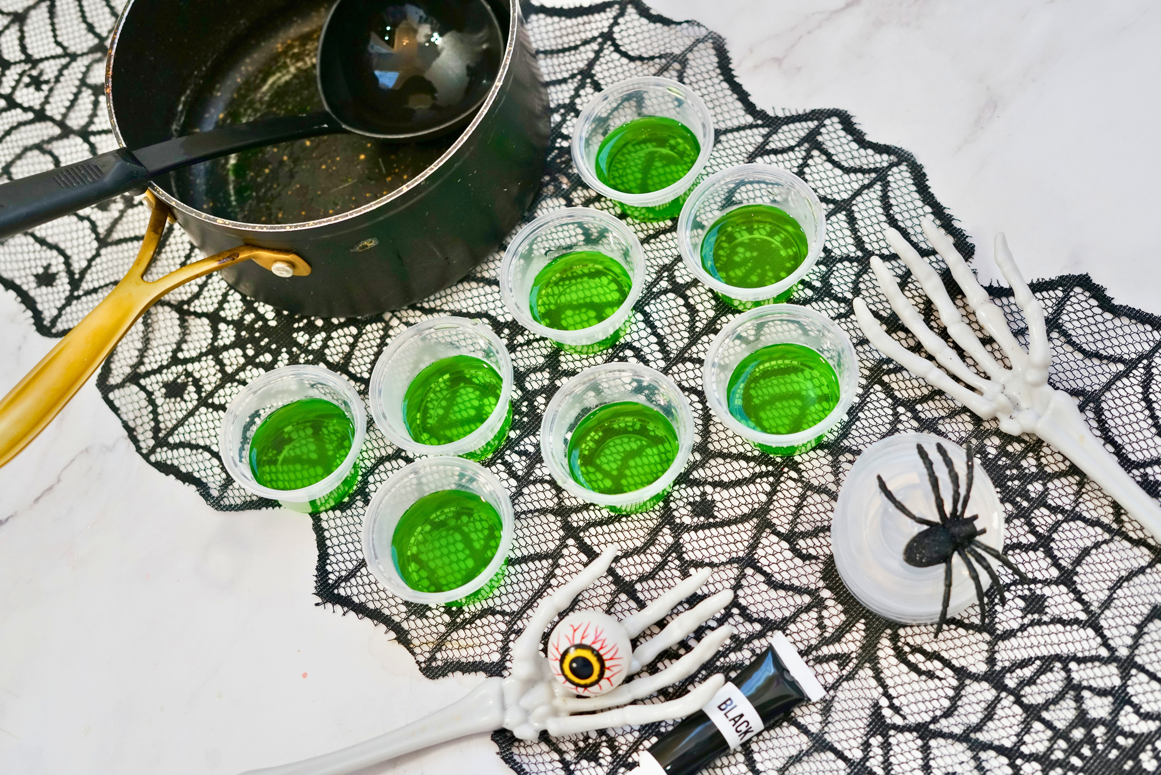 Poison Apple Jell-O Shots