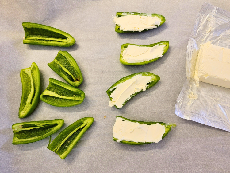 Mummy Jalapeño Poppers FILLED
