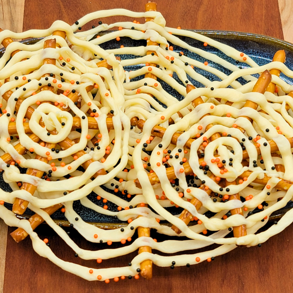 Pretzel Spider Webs