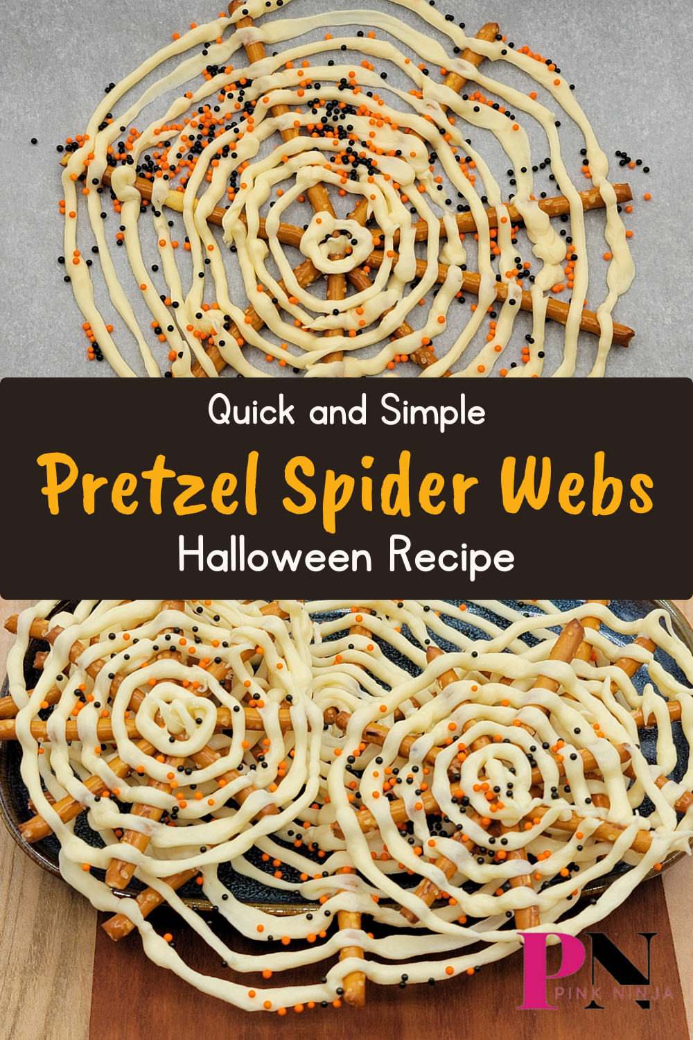 Pretzel Spider Webs PIN