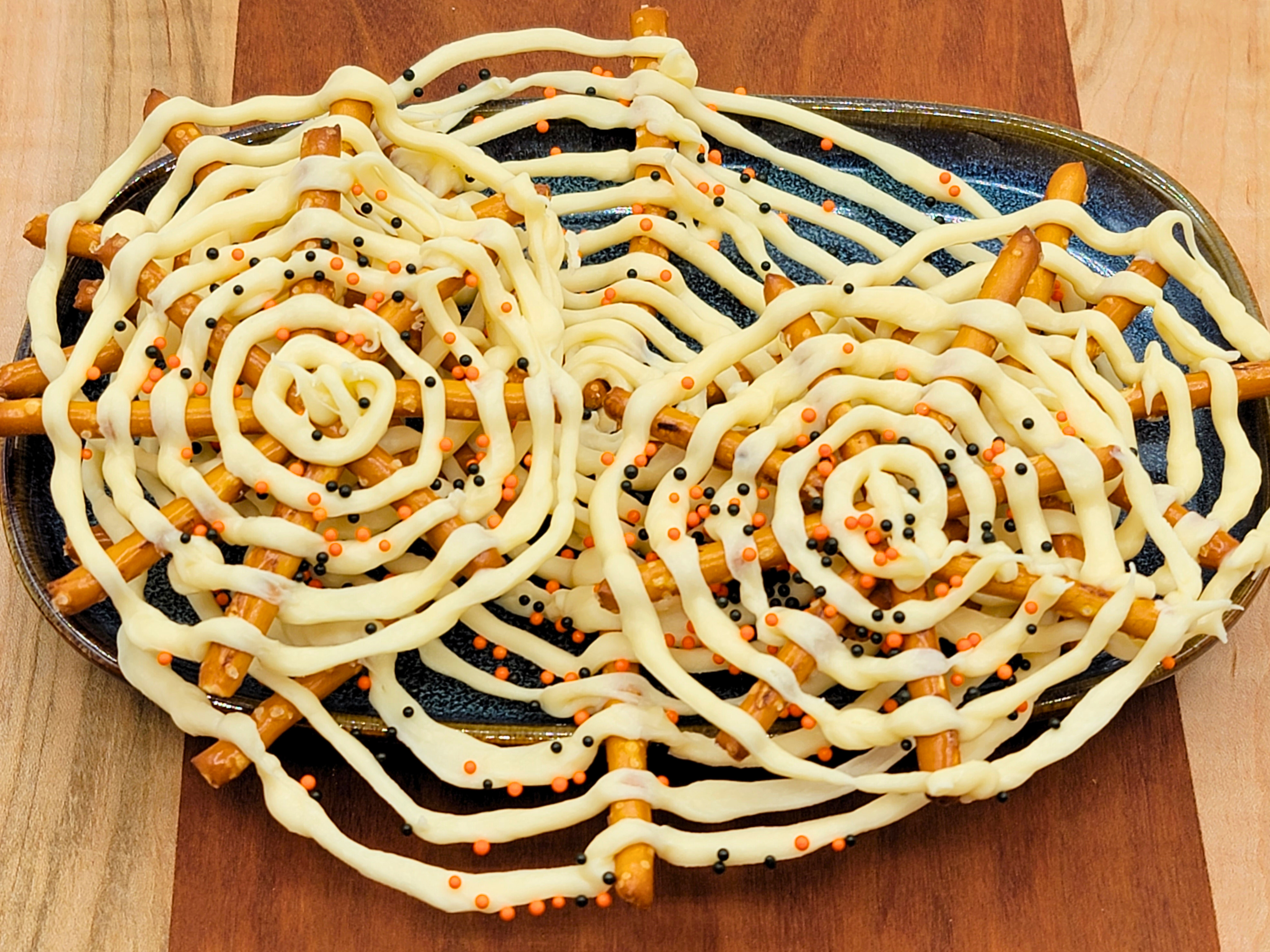 Pretzel Spider Webs