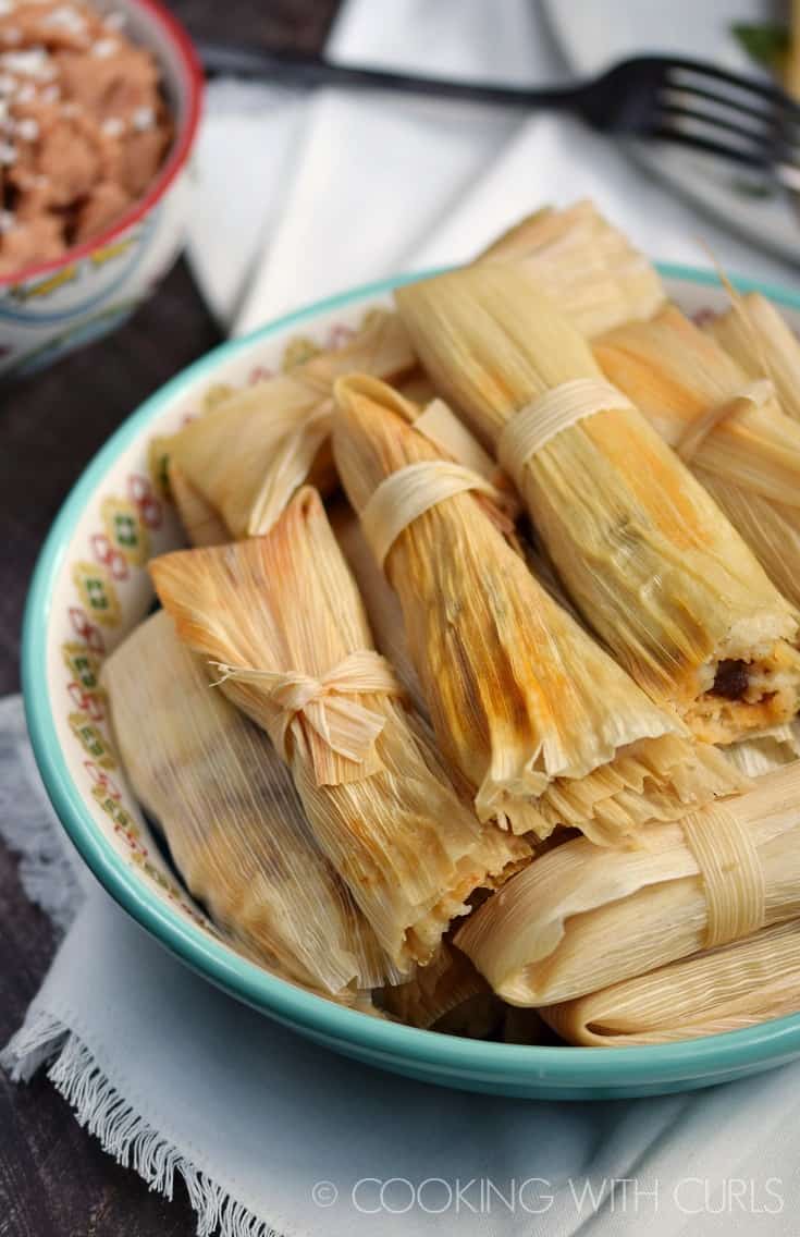 Instant Pot Red Chile Tamales