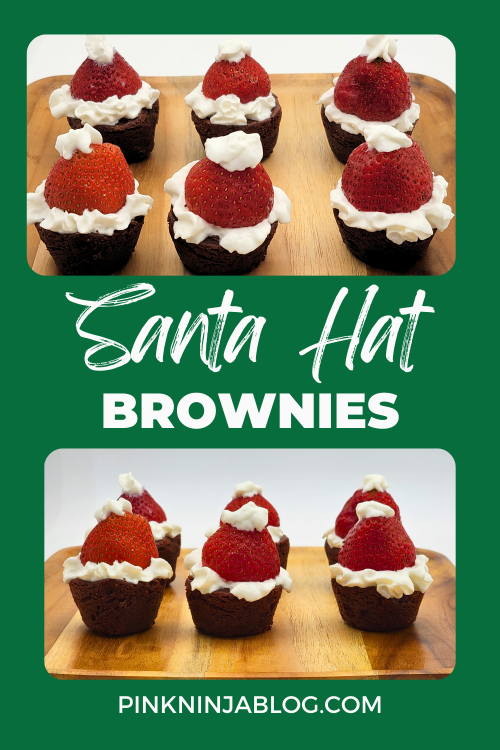 Santa Hat Brownies PIN