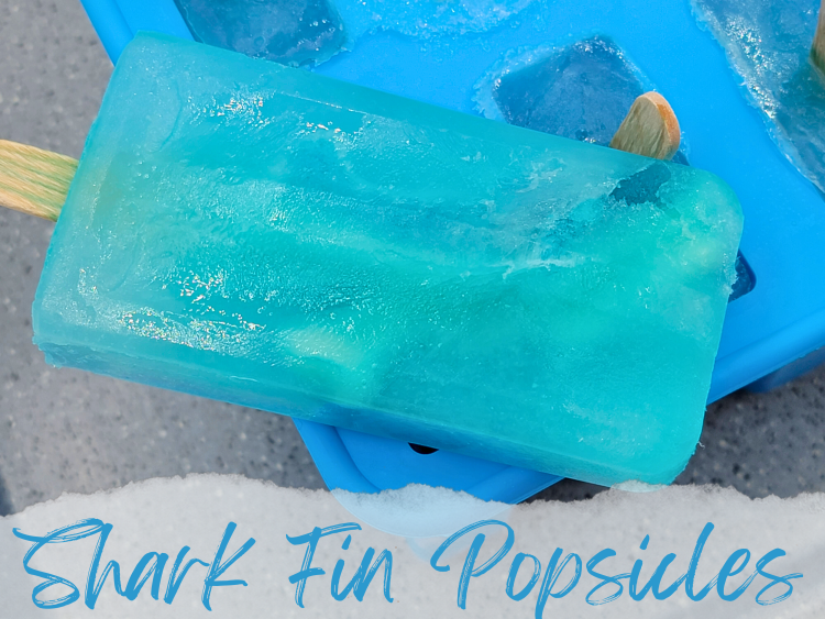 Shark Fin Popsicles