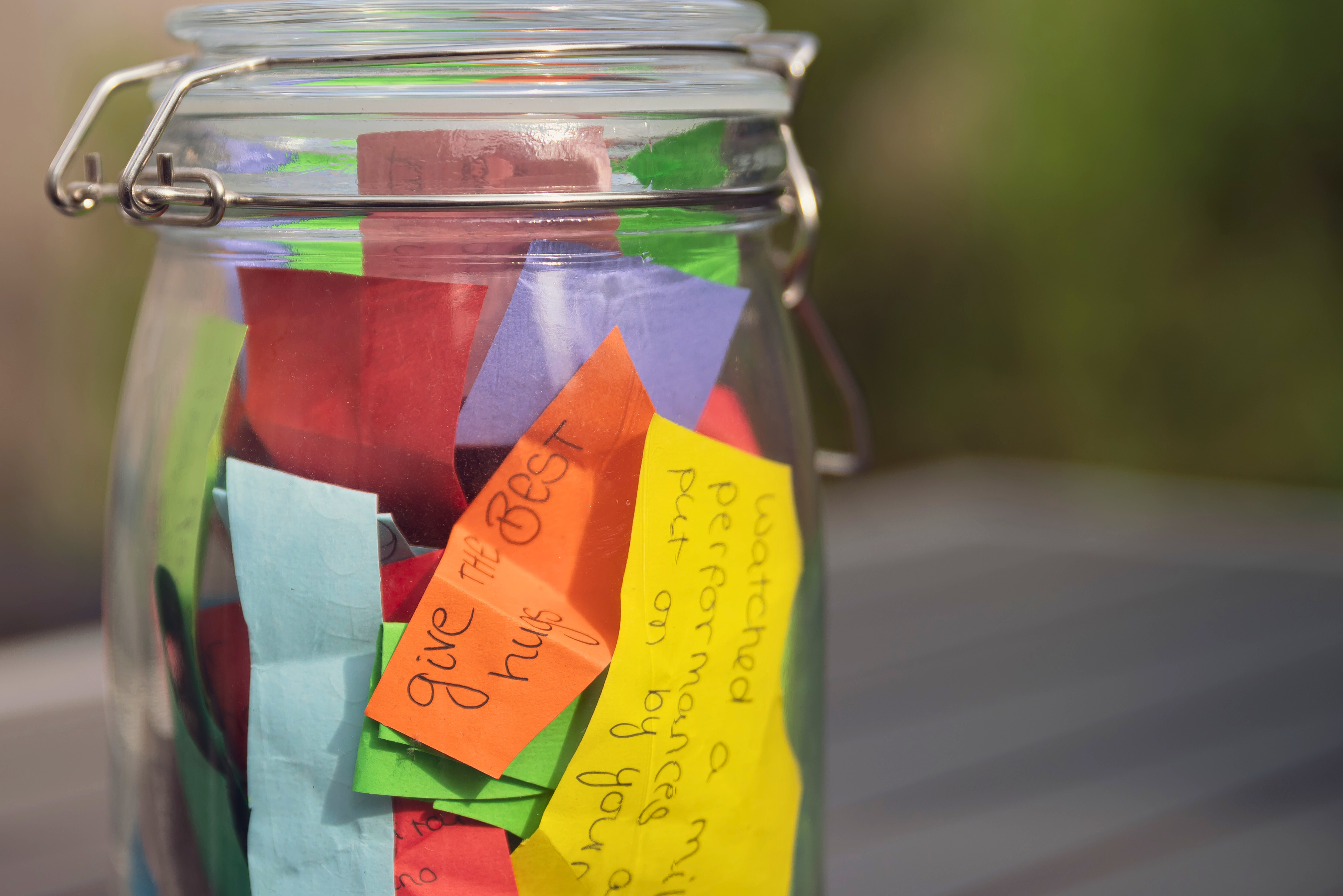 Thankful Jar / Memory Jar