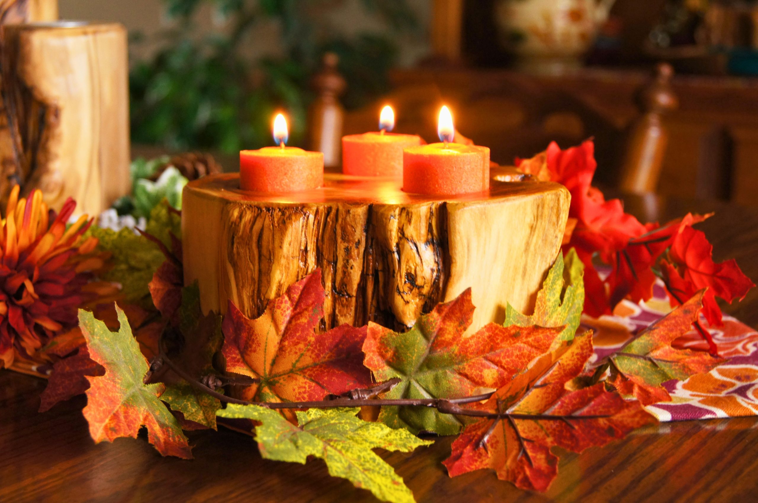 thanksgiving candles
