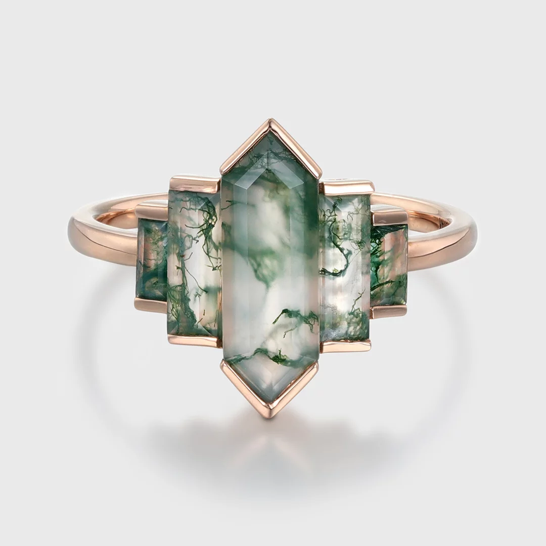 Unique Gem Engagement Ring