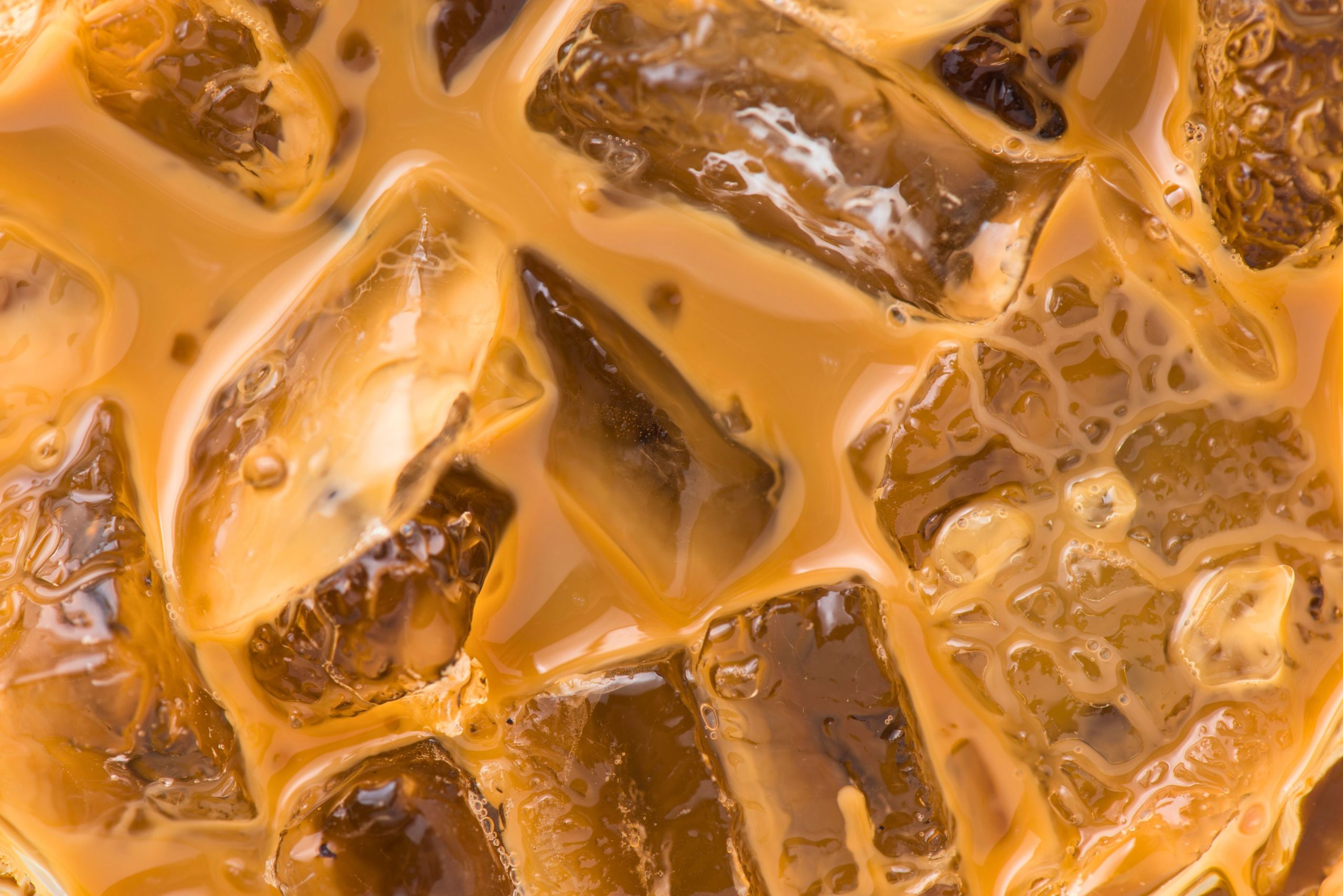 Iced Coffee Close Up